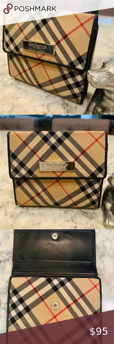 burberry london blue label wallet fake|burberry bag labels.